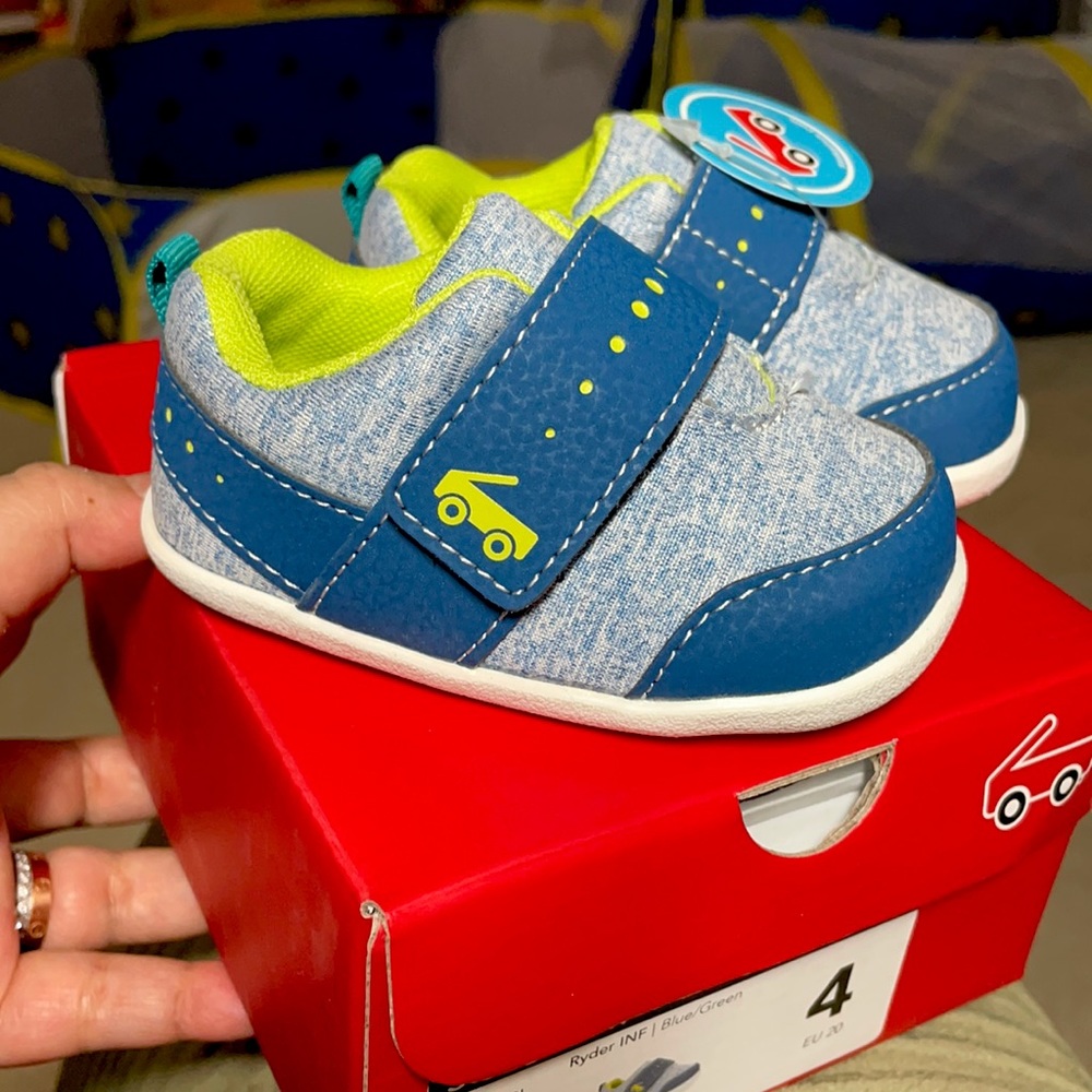 See Kai Run Ryder (first walker) blue/green